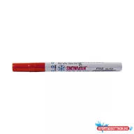 Lakkmarker SNOWMAN/DEC FCP-12 3mm Fine piros