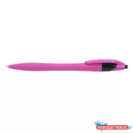 Golyóstoll OPTIMA nyomógombos 521 pink