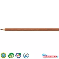 Színes ceruza FABER-CASTELL Grip 2001 háromszögletű barna