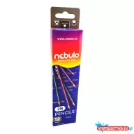 Grafitceruza NEBULO 2B háromszögletű