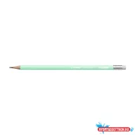 Grafitceruza STABILO Swano Pastel HB hatszögletű radíros zöld