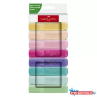 Szövegkiemelő készlet FABER-CASTELL 1546 Pastel 1-5mm 8 darabos