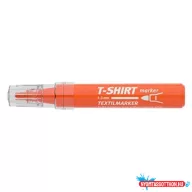 Textilmarker ICO T-Shirt flour narancs