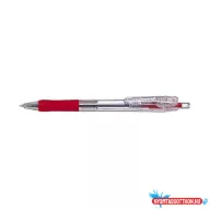 Golyóstoll  ZEBRA Tapli Clip 0,5 mm piros
