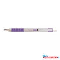 Golyóstoll ZEBRA F-301 pasztell lila fogórész kék írásszín