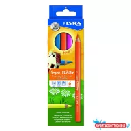 Színes ceruza LYRA Super ferby neon 6 darabos készlet