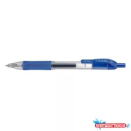 Zseléstoll ZEBRA Sarasa Retractable nyomógombos 0,5 mm kék