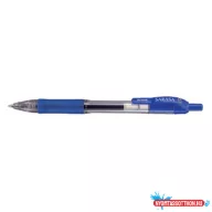 Zseléstoll ZEBRA Sarasa Retractable nyomógombos 0,7 mm kék
