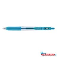 Zseléstoll ZEBRA Sarasa nyomógombos 0,5 mm zöld