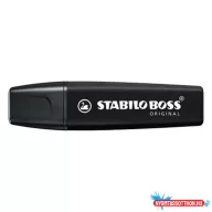 Szövegkiemelő STABILO Boss Nature Colors marker fekete