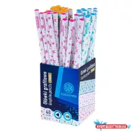 Grafitceruza ASTRA PEN pink-blue háromszögletű HB