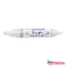 Lakkmarker kétvégű ZEBRA Mckie olajbázisú vastag 2-8 mm fehér