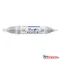 Lakkmarker kétvégű ZEBRA Mckie olajbázisú vastag 2-8 mm ezüst