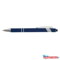 Golyóstoll  fém touch pen érintőképernyőhöz s.kék