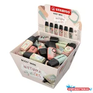 Szövegkiemelő készlet STABILO Boss Mini Naturevibes 50 darabos