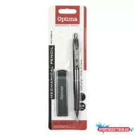 Nyomósirón OPTIMA 0,5mm fekete + grafitbél 0,5mm HB