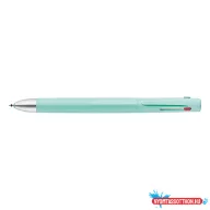 Golyóstoll ZEBRA bLen 3C 0,7mm kékeszöld testű háromszínű