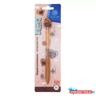 Golyóstoll ASTRA PEN Animals Choco 3D forma