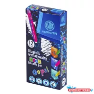 Golyóstoll ASTRA PEN radírozható neon 0,6 mm