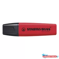 Szövegkiemelő STABILO Original Red Boss Piros
