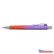 Golyóstoll FABER-CASTELL Poly Ball Flow XB piros-lila
