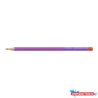 Grafitceruza FABER-CASTELL Grip Flow piros-lila B háromszögletű