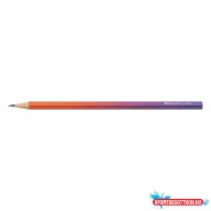 Grafitceruza FABER-CASTELL Flow piros-lila B háromszögletű