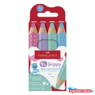 Színes Ceruza FABER-CASTELL Grippy pasztell színek 4 darabos készlet