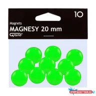 Táblamágnes GRAND 20mm zöld 10 darabos