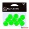 Táblamágnes GRAND 20mm zöld 10 darabos