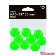 Táblamágnes GRAND 30 mm zöld 10 darabos