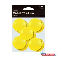 Táblamágnes GRAND 40 mm sárga 10 darabos