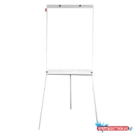 Flipchart tábla MEMOBE 3 ágú lábbal mágneses felület 70x100 cm állítható magasság max 180 cm