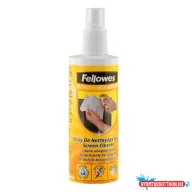 Tisztító folyadék FELLOWES képernyőhöz pumpás 250 ml