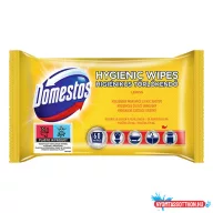 Fertőtlenítő törlőkendő DOMESTOS Lemon 60db