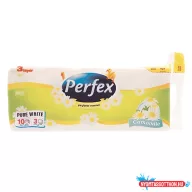 Toalettpapír PERFEX Soft & Light kamilla 3 rétegű 10 tekercses
