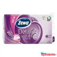 Toalettpapír ZEWA Deluxe Levendula 3 rétegű 8 tekercses