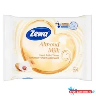 Nedves toalettpapír ZEWA Almond Milk 42 darabos