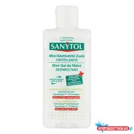 Kézfertőtlenítő gél SANYTOL mini kupakos 75ml