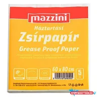 Zsírpapír MAZZINI 60x80cm 5 íves