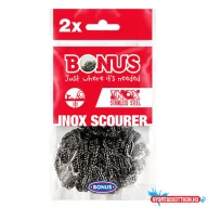   Edénysúroló BONUS Inox spirál fém dörzsi 5x5x3,5cm 2 darabos