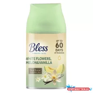 Automata légfrissítő utántöltő BLESS White flowers Melon&Vanilla 250 ml