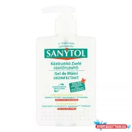 Kézfertőtlenítő gél SANYTOL pumpás 250 ml