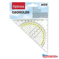 Szögmérő OPTIMA 180 fokos műanyag