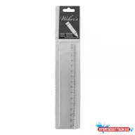 Vonalzó WEBER'S 15 cm egyesével csomagolt