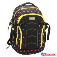 Hátizsák RUCKSACK Neon dots