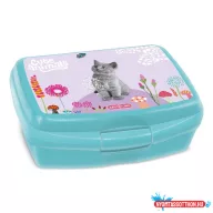 Uzsonnás doboz ARS UNA Cute Animals-Kitten műanyag 165x135x60 mm