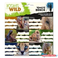Füzetcímke ARS UNA 18 darabos Icons of the Wild
