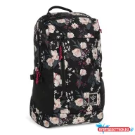 Hátizsák iskolai ARS UNA AU-17 Flowery Black