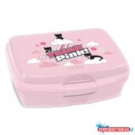 Uzsonnás doboz ARS UNA Think Pink műanyag 165x135x60 mm